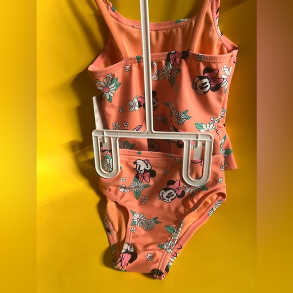 18m Minnie Mouse two-piece swim suit tankini Jumping Beans Kohl’s & Disney NEW - Picture 4 of 5